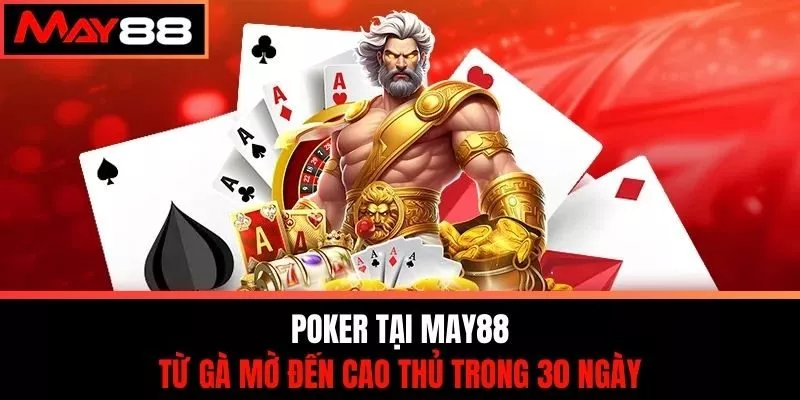 Poker Tại May88 - Từ Gà Mờ Đến Cao Thủ Trong 30 Ngày